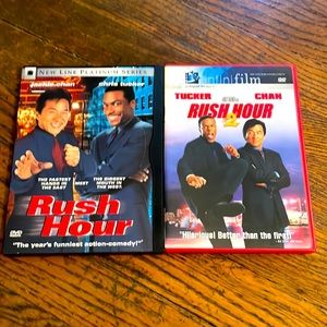Rush Hour 1 and 2 dvd